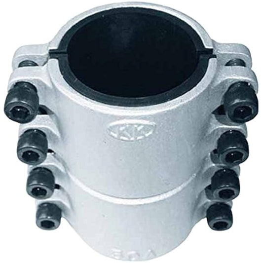 Kodama Crimp Socket for Steel Pipe Straight Pipe Half Size L15AX0.5 Silver