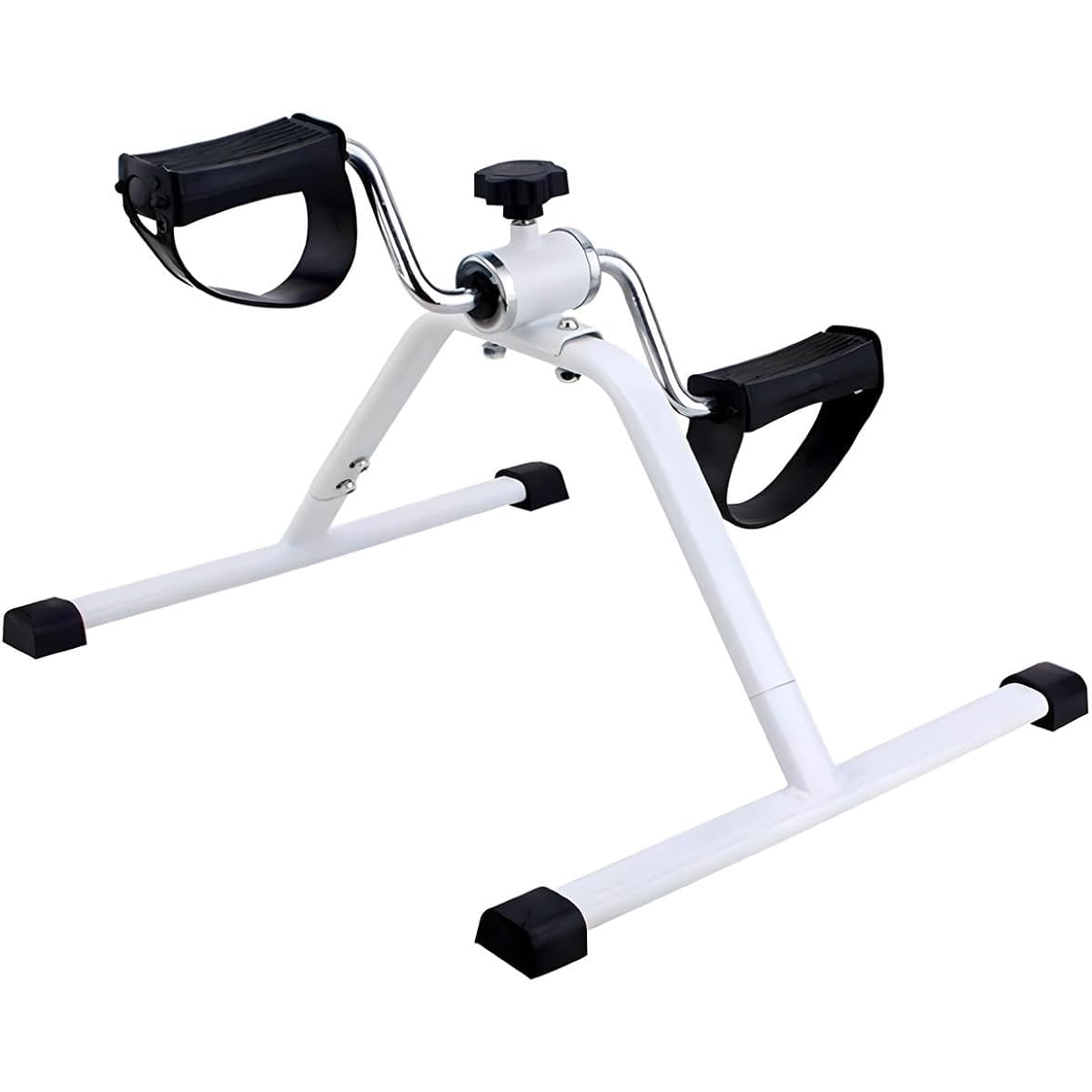 Fitness Bike, Quiet, Small, Mini Exercise Bike, Rehabilitation Bike, Rehabilitation, Relieve Lack of Exercise, Home, Indoors, Elderly People, Bicycle Pedal, Training Machine for Arms and Legs, Respect for the Aged, Gift for the Elderly (White)