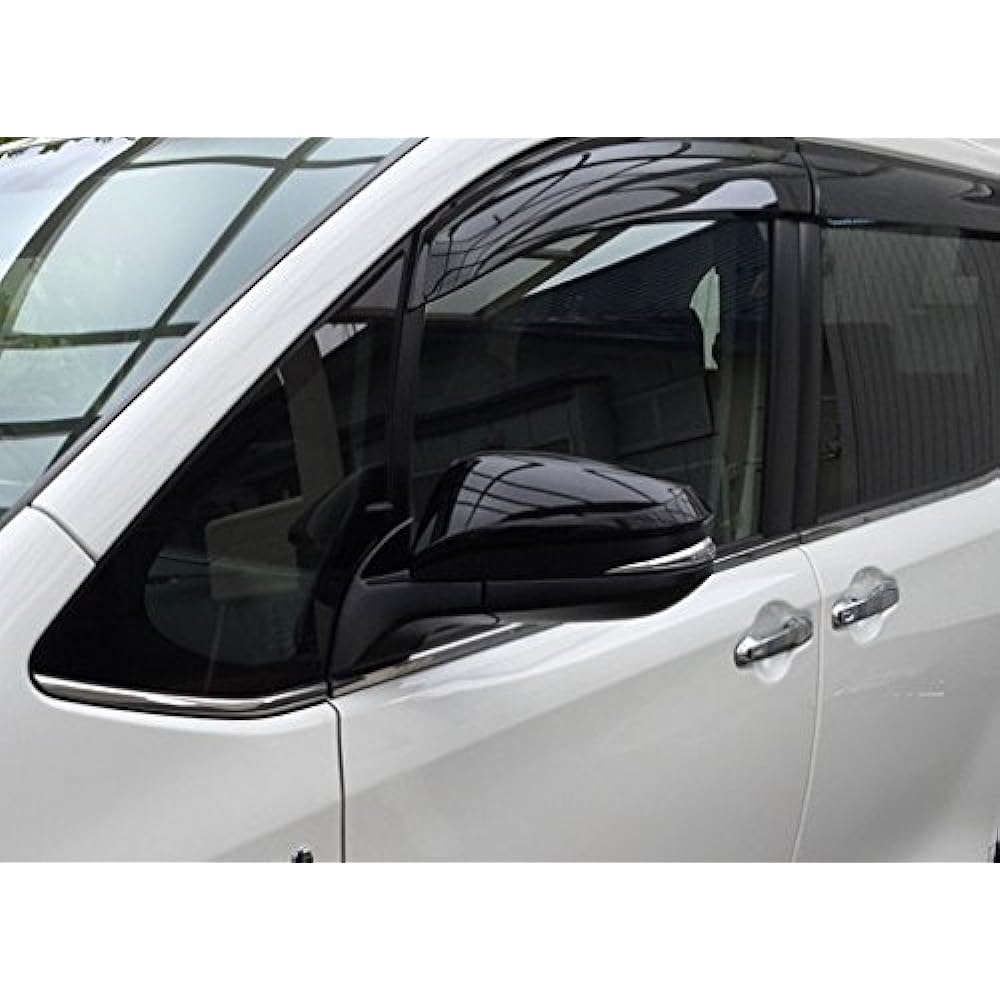 Toyota Motor (TOYOTA) Genuine Toyota 60 Series Harrier Door Mirror Cover Left & Right Set Can be Diverted to 80 Series Voxy!! Black Ear [Domestic Genuine Parts]