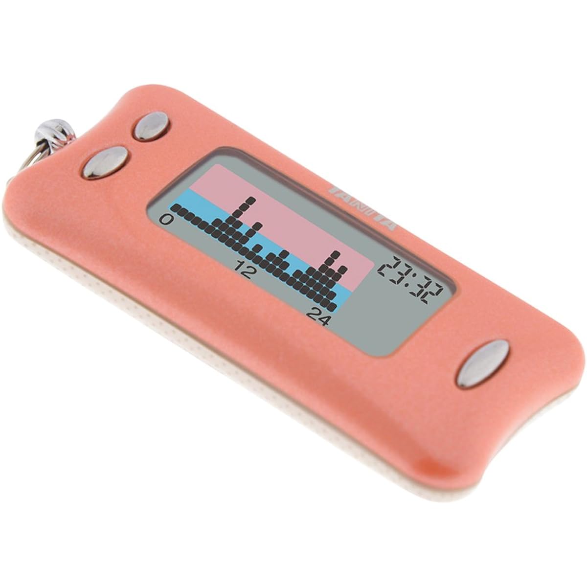 TANITA Activity Meter Calorhythm LADY plus Orange x Vanilla Pink AM-133-OR