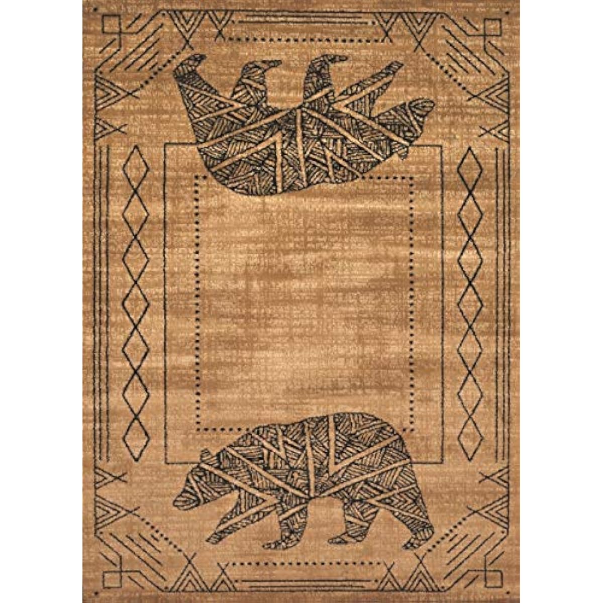 Dutch West Japan Rug Beige 57 x 90cm Affinity Collection UW05618S 41 pieces