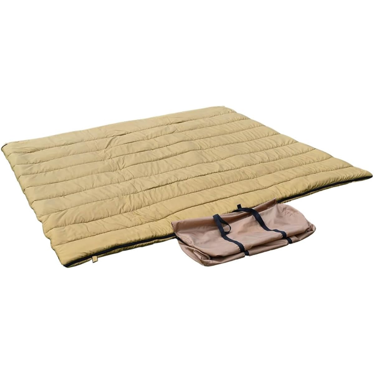 WAQ DD SLEEPINGBAG Family Sleeping Bag Solo Camping Outdoor Double Opening Type 3 Seasons Spring Summer Autumn Comfortable Operating Temperature 0℃ Washable Storage Bag Included