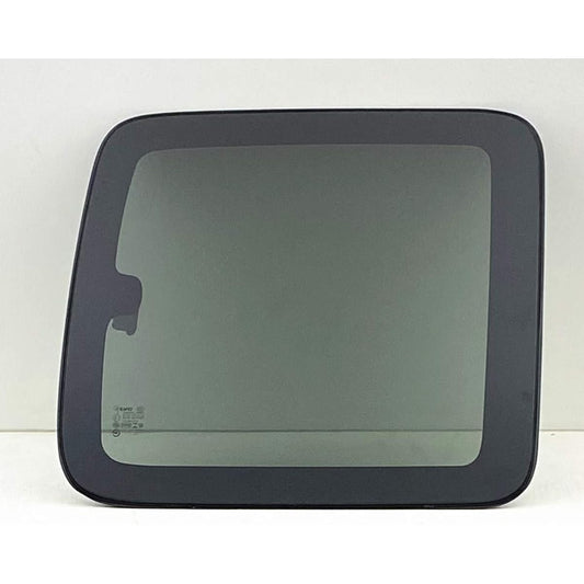 NAGD 1999-2006 Chevrolet Silverado 2-Door Extended Pickup Passenger Right Side Rear Movable Quarter Window Replacement Glass with Latch Dark Tint