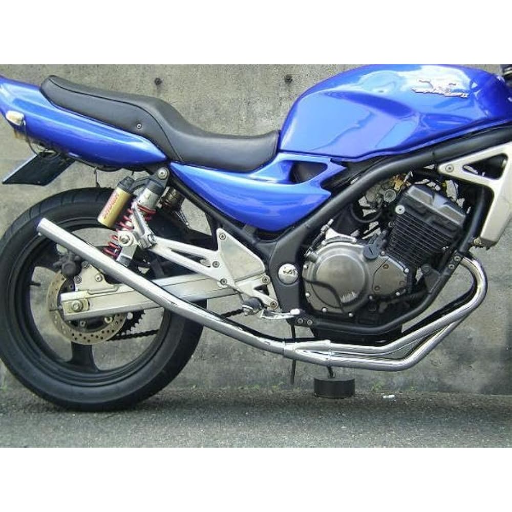PRETTY RACING Varios 2 Slim Tube 42.7 Pi Muffler Plated