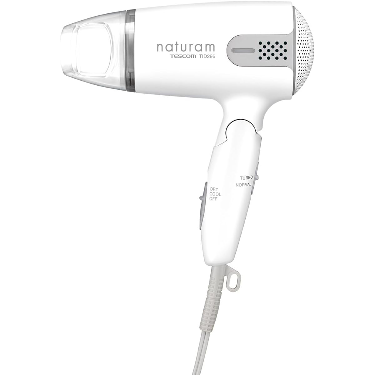 TESCOM Hair dryer with negative ion naturam white TID295-W
