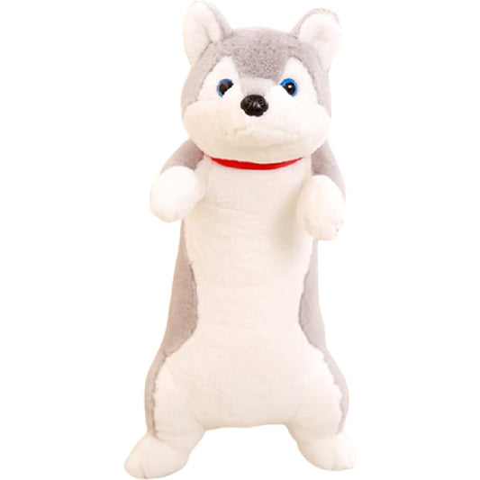 [Stylish Soda] Body Pillow, Plush Dog, Body Pillow, Dog, Siberian Husky, My Leo (Husky Dog, 80cm)