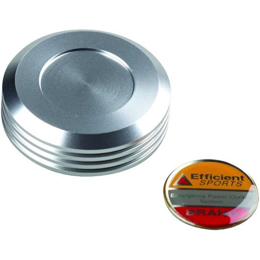 POSH Motorcycle Supplies Brake Master Cylinder Cap Brembo Titanium 500145-11