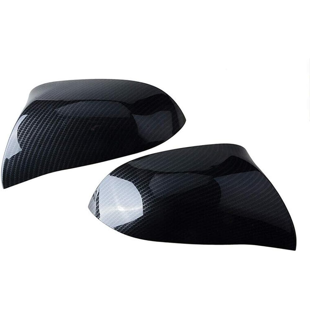 Kyyet 2014-2018 F15 X5 X6 F25 X3 F26 X4 Carbon Fiber Side Back Mirror Cover Cap --M Style