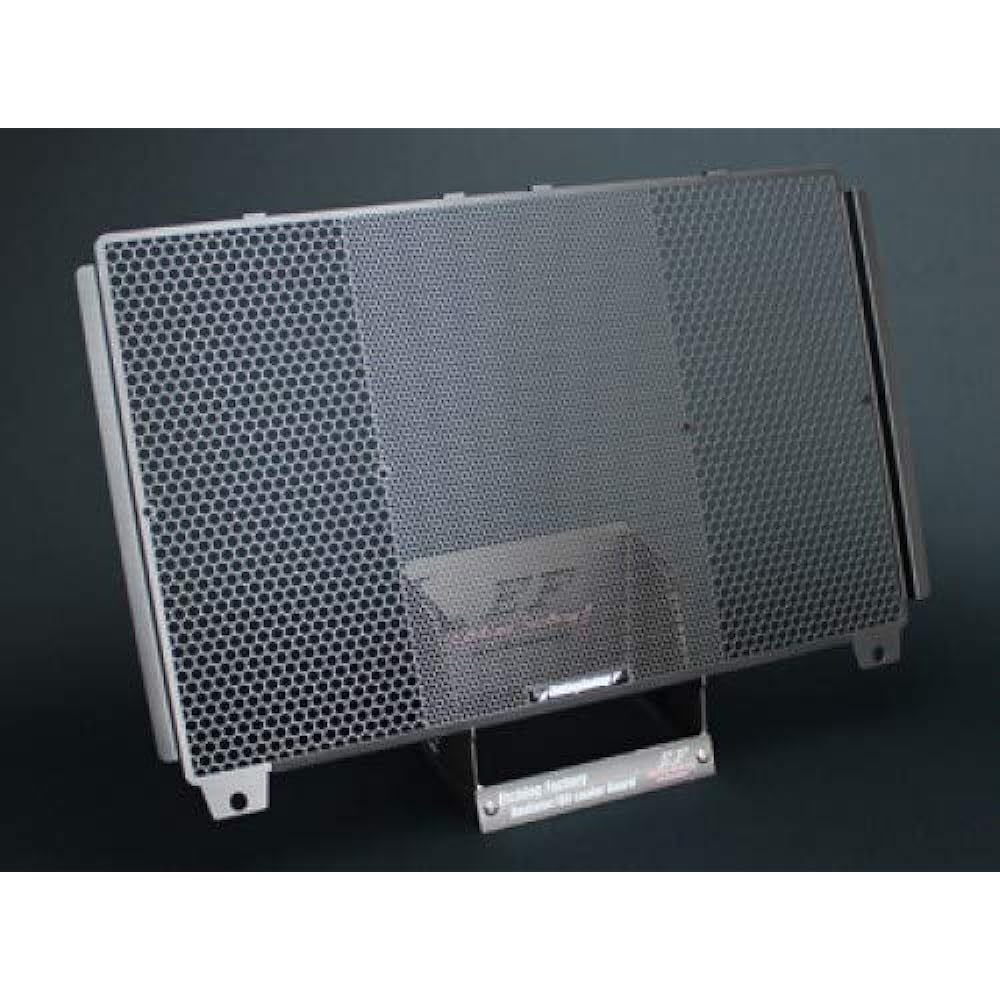 Etching Factory (ETCHING FACTORY) Radiator Guard Red Emblem Z900 (18-) Ninja1000SX (20-)