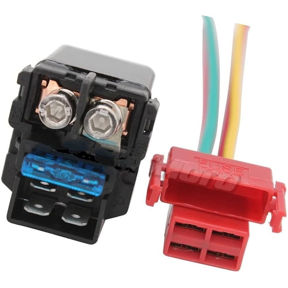 Motorcycle Starter Relay Motorcycle Starter Relay Solenoid Plug Honda Magna 750 VF750C VF750CD Deluxe Nighthawk 250 CB250 NC700X CBR1000F