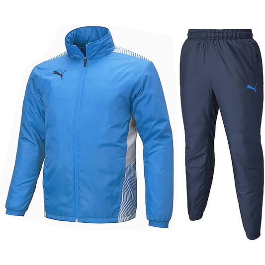 [PUMA] Padded Windbreaker Jacket/Pants Top and Bottom Set 657734/657735 with Hood