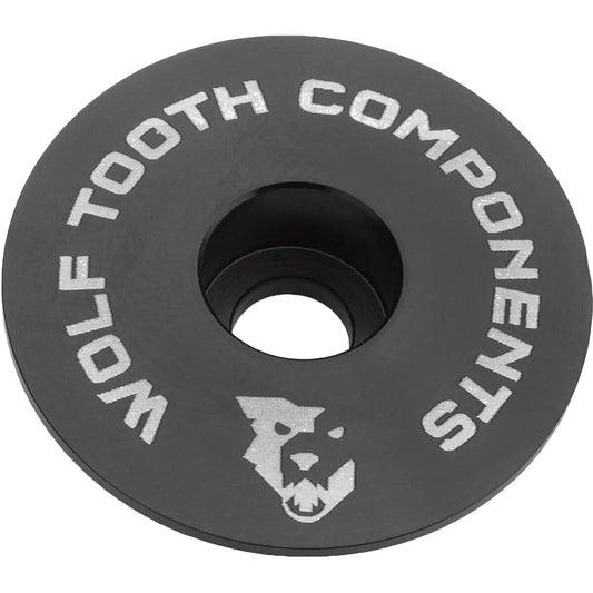 Wolf Tooth Ultralight Stem Cap Black
