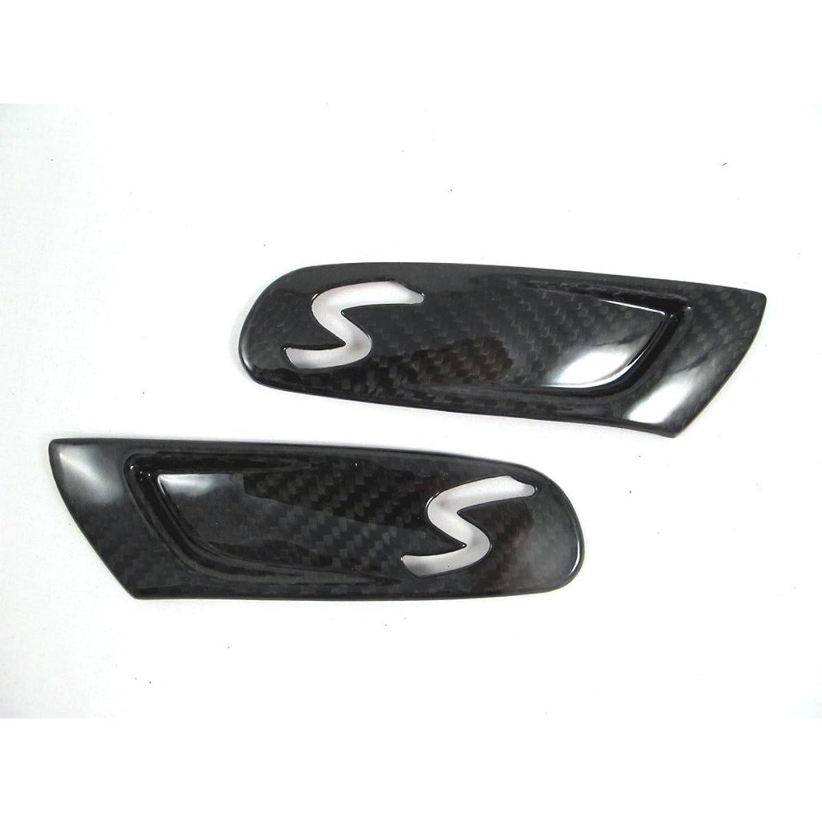 ATEX Dry Carbon Side Marker SCUTTLE VENTS Overlay Cover Mini Cooper F55/F56 S
