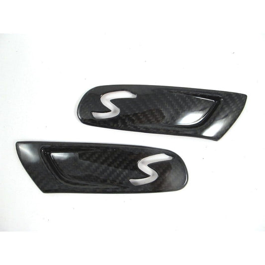 ATEX Dry Carbon Side Marker SCUTTLE VENTS Overlay Cover Mini Cooper F55/F56 S