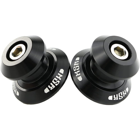Stand Screw Slider Suitable for YAMAHA XSR 900 XSR900 2016 2017 2018 2019 Swing Arm Spool Slider Stand Swing Arm Bobbin CNC Aluminum Alloy (Color: Black)