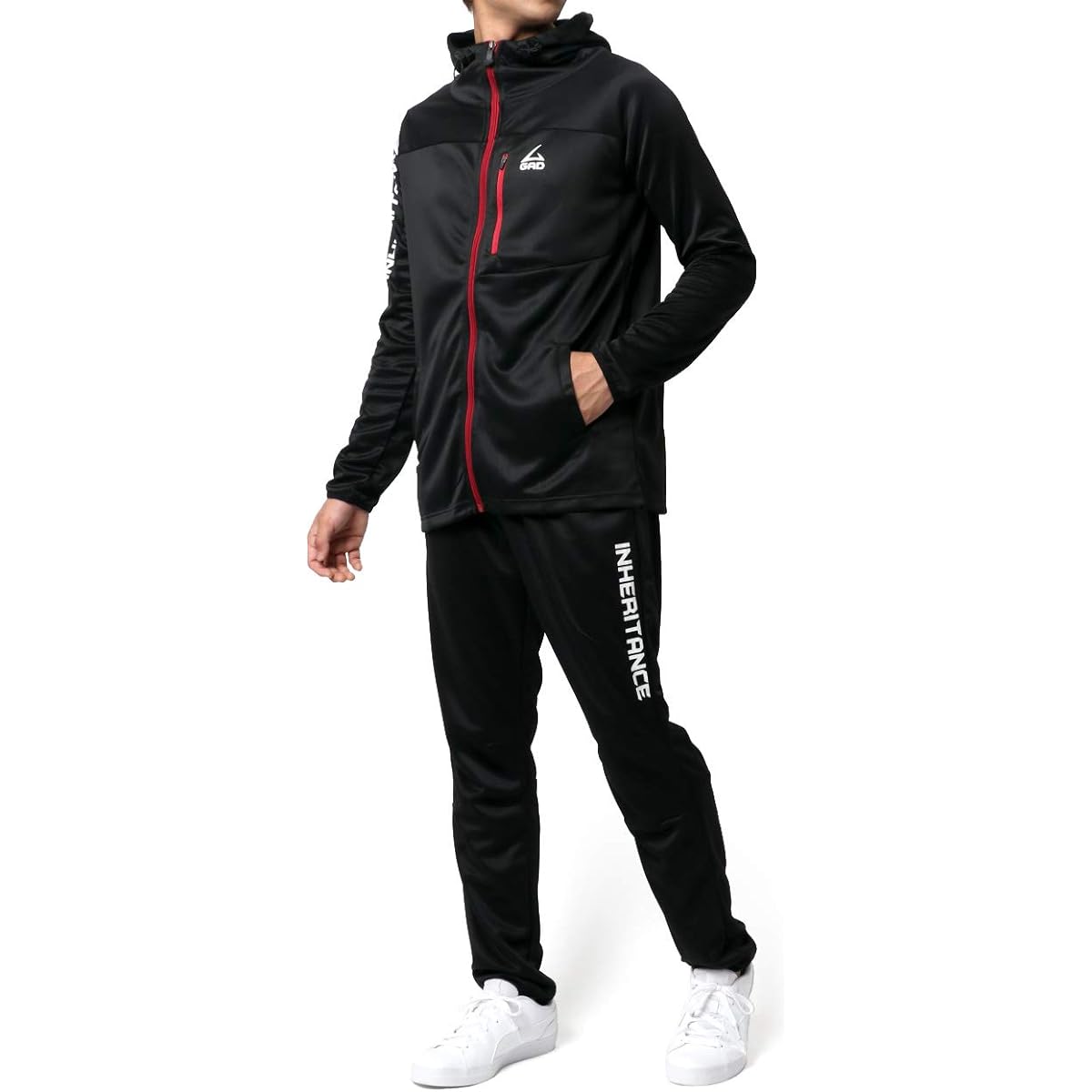 [Soleil Doll] Jersey Men's Top and Bottom Set Training Wear Running Wear Father's Day M L LL 3L 4L 5L Gift Parka Long Pants