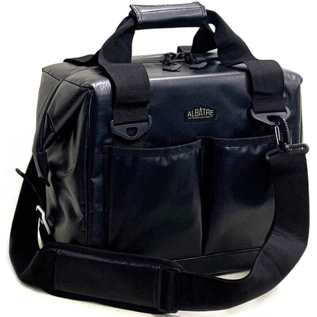 ALBATRE Multi Soft Cooler Bag 18L Full Tarpaulin JETBLACK