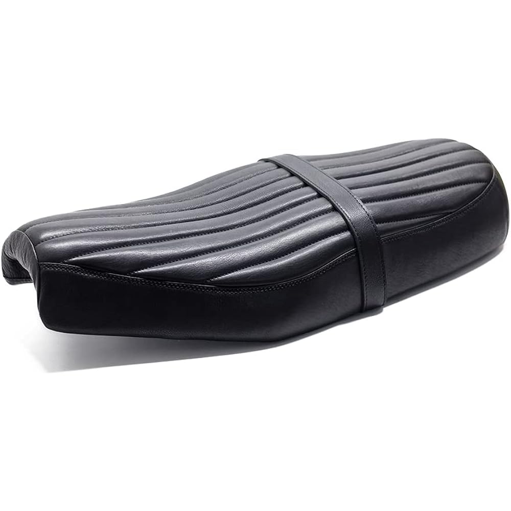 Genuine leather seat black MR-SM088 for MOTOR ROCK W650/400/800