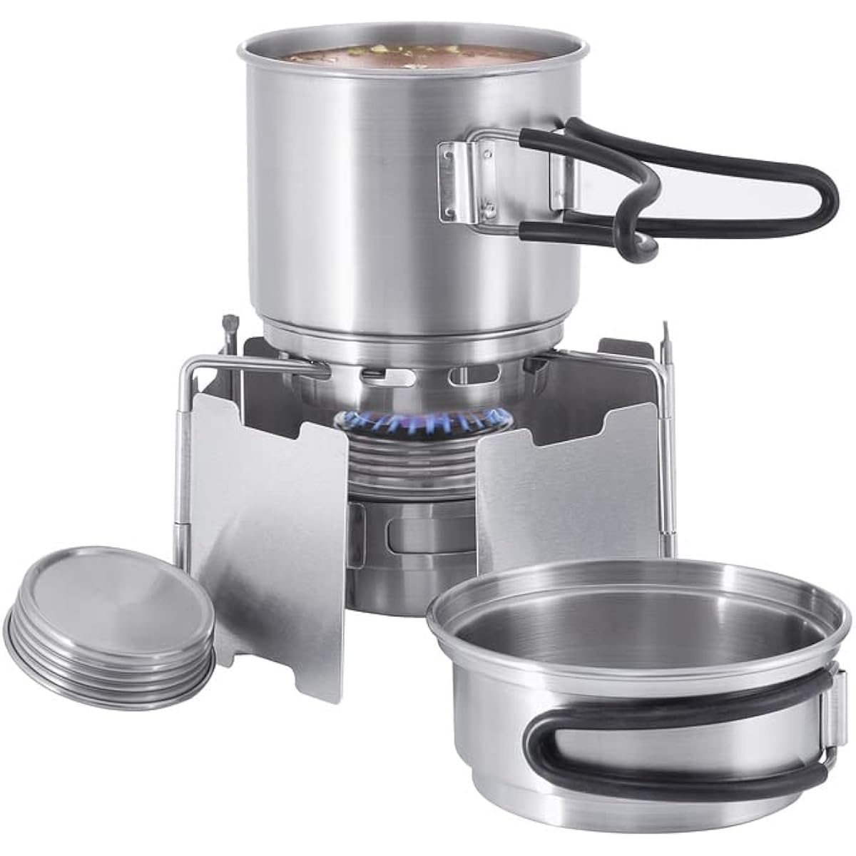 Tatonka Stainless Steel Alcohol Burner by Tatonka [Parallel Import] (Alcohol Burner Set) [Parallel Import]
