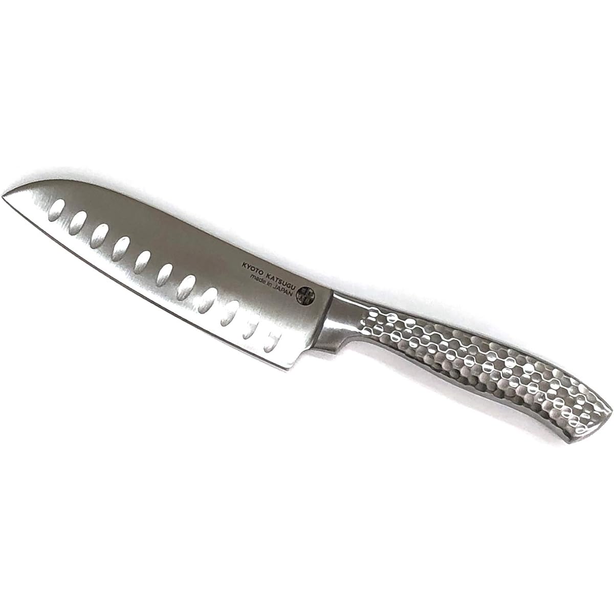 Kyoto Katsugu All Stainless Steel Santoku Knife Made in Japan 176877