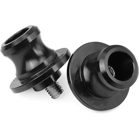 Stand Screw Slider Motorcycle CNC 8mm Rocker Arm Spool Slider Bracket Adjuster Adjuster Slider Suitable for Suzuki GSX-R750 1992-2022. (Color: Black)