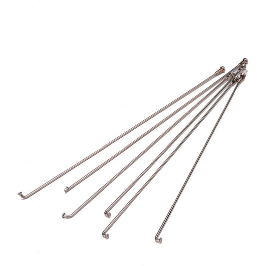 CN Spoke Stainless Steel Plain Spoke #14G 190mm 48884000 Silver