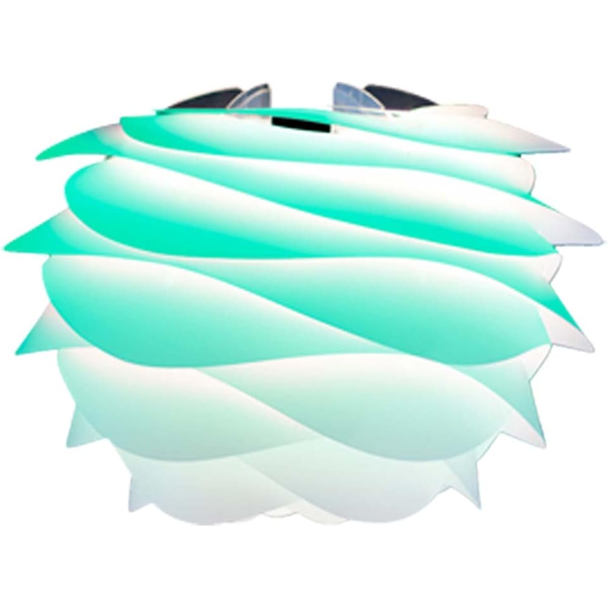 Vita Nordic Denmark Pendant Light Carmina Mini 1 Light Type Shade: Turquoise/Code: Black Bulb Sold Separately 02059-BK Ellux