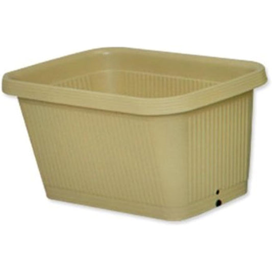 Iris Ohyama Vegetable Planter with 2 Holes [Set of 12] Vegetable Brown