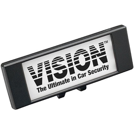 VISION Flashing LED White Custom Logo [Theft Alarm Option] LM700W