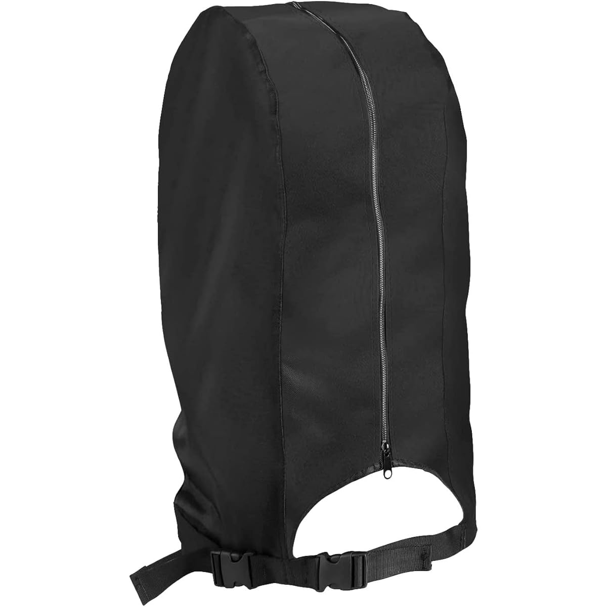 Iptienda Caddy Bag Hood Cover Caddy Bag Cover Golf Travel Cover Golf Bag Cover Compatible with 8.5-9.5 Type Golf Waterproof Cover Club Protective Cover Folding Compact Storage - Black