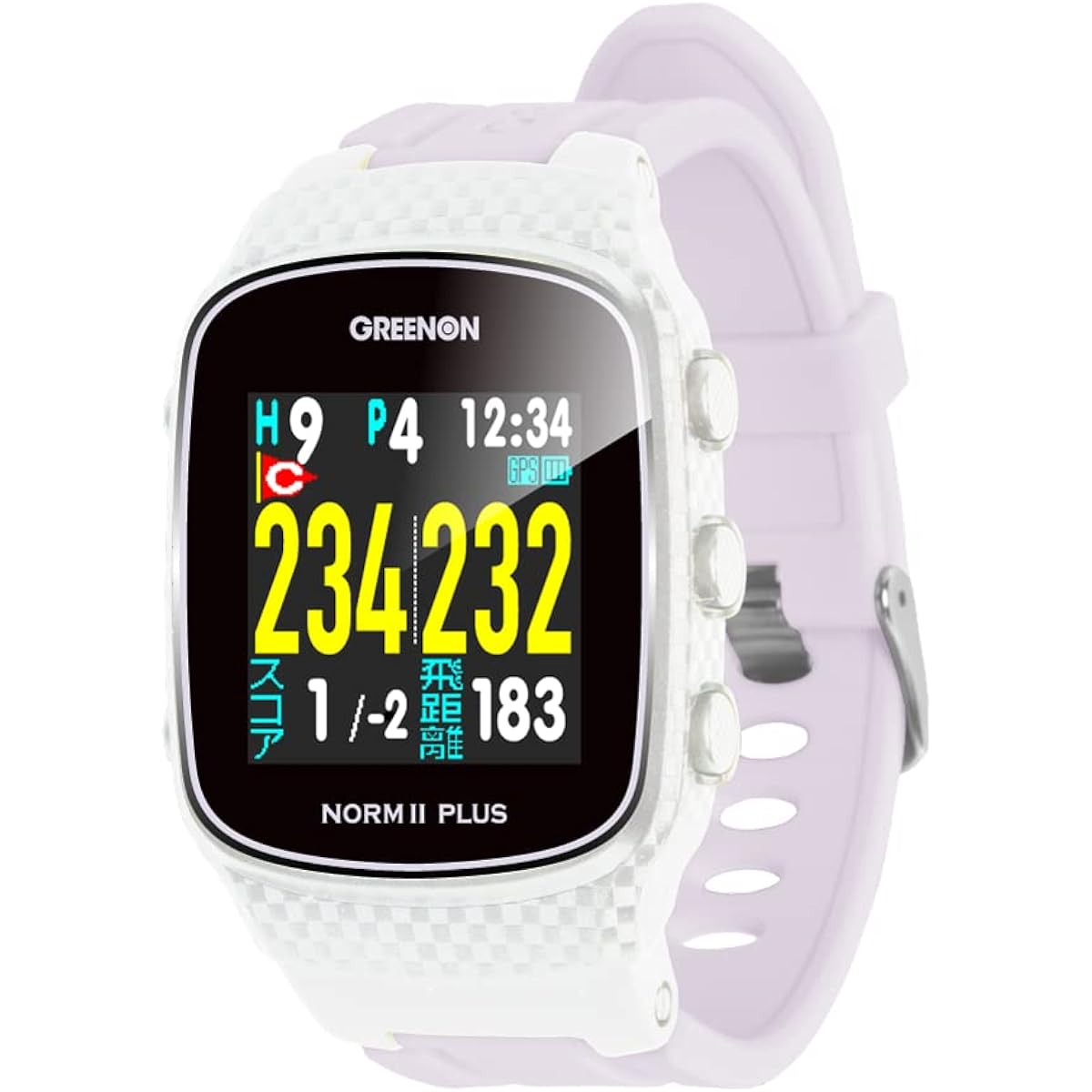 GreenOn THE GOLF WATCH NORM Ⅱ Plus * Compatible with Michibiki L1S Color LCD THE GOLF WATCH NORM Ⅱ Plus