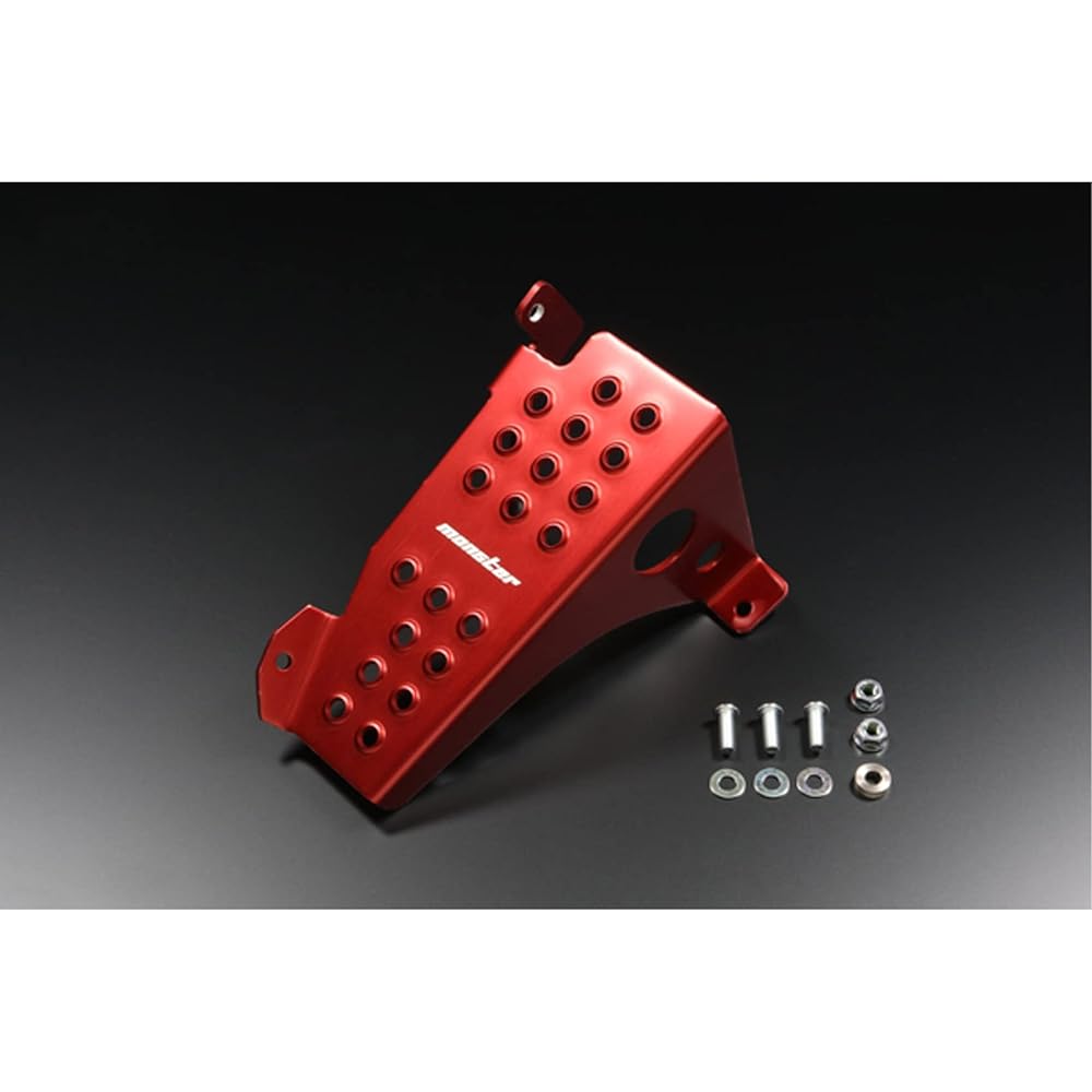 MONSTER SPORT Sports footrest red anodized Alto/Works [HA36S]/Altovan [HA36V] for MT cars 842571-7350M