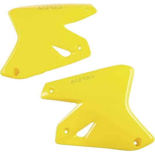 ACERBIS Radiator Shroud Set (Yellow) 00-19 Suzuki DRZ400S compatible