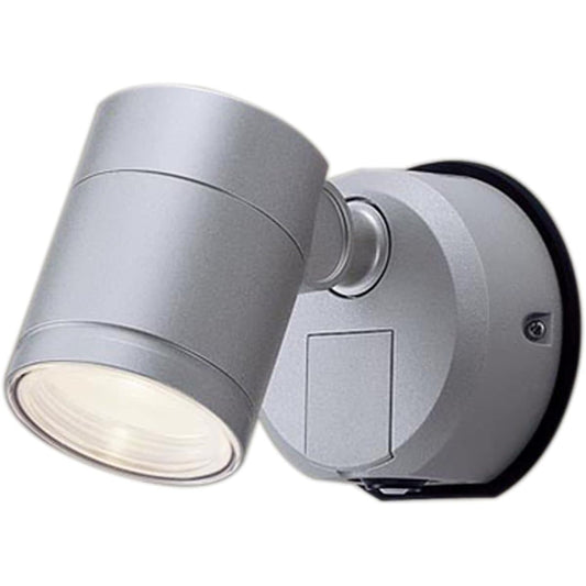 Panasonic Wall Mounted LED Light Bulb Color Exterior Spotlight 24 Degree Beam Angle/Concentration Type LED Flat Lamp Replaceable Type/Rainproof Type/FreePa/Flash/ON/OFF Type Continuous Lighting Possible/With Brightness Sensor LGWC47101CE1