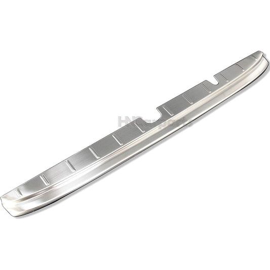 Suzuki DA17W Every Wagon Rear Bumper Step Protector Step Guard Bumper Scratch Protection Stainless Steel Tri-Color Every Exterior Parts (Silver Hairline)