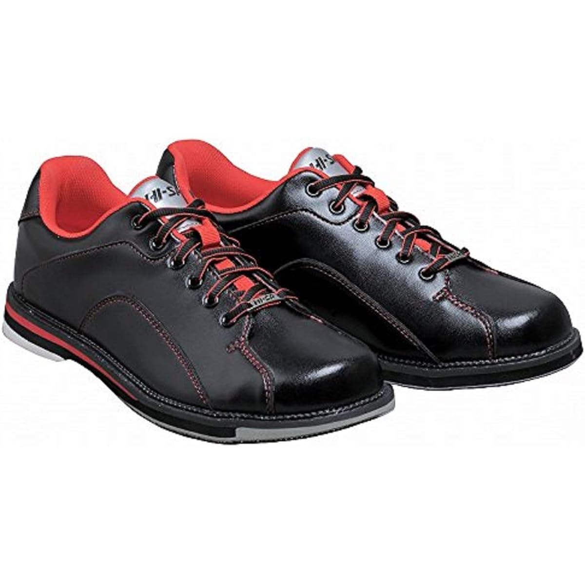 (High Sports) Bowling Shoes HS-390 Black/Red 26.5cm/Right Throwing [Bowling Equipment]