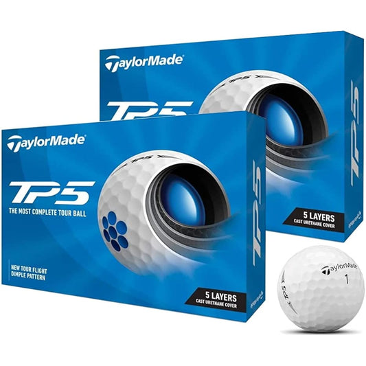 TAYLOR MADE TP5 Golf Ball 5 Piece 2021 Model N0802601 White