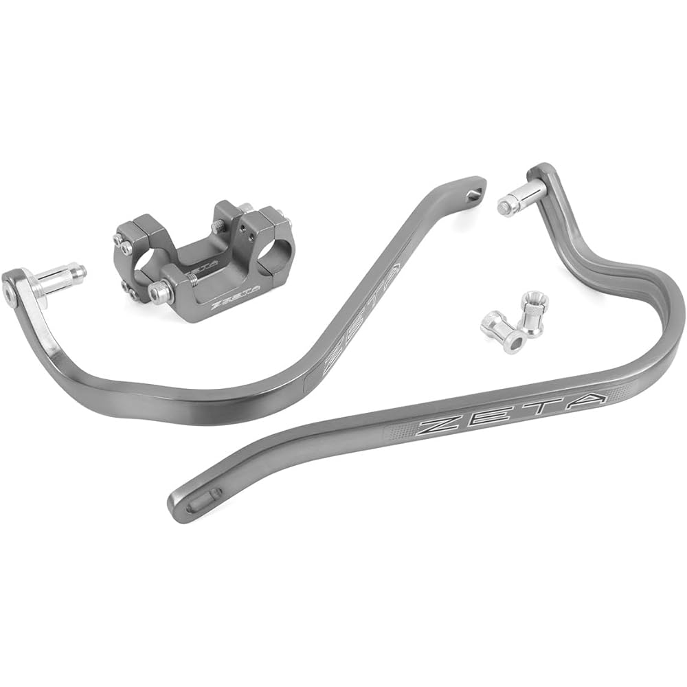 Dirt Freak ZETA Armor Hand Guard Bend U Clamp Kit for Large Diameter Bars (28.6mm) Black ZE72-0151