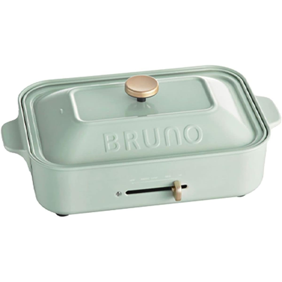 BRUNO Compact Hot Plate Green Others No Size BOE021-SPKGR