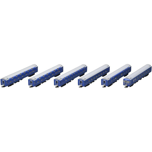 TOMYTEC TOMIX N Gauge JR 24 Series 25 Hokutosei JR Hokkaido Specification Additional Set 98836 Railway Model Passenger Car