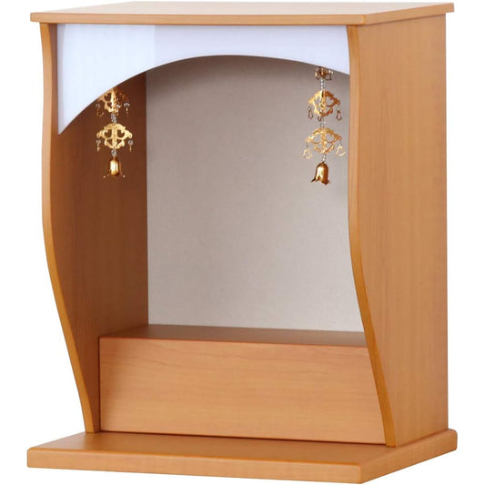 Mini Buddhist altar "Silk" Light color No altar set