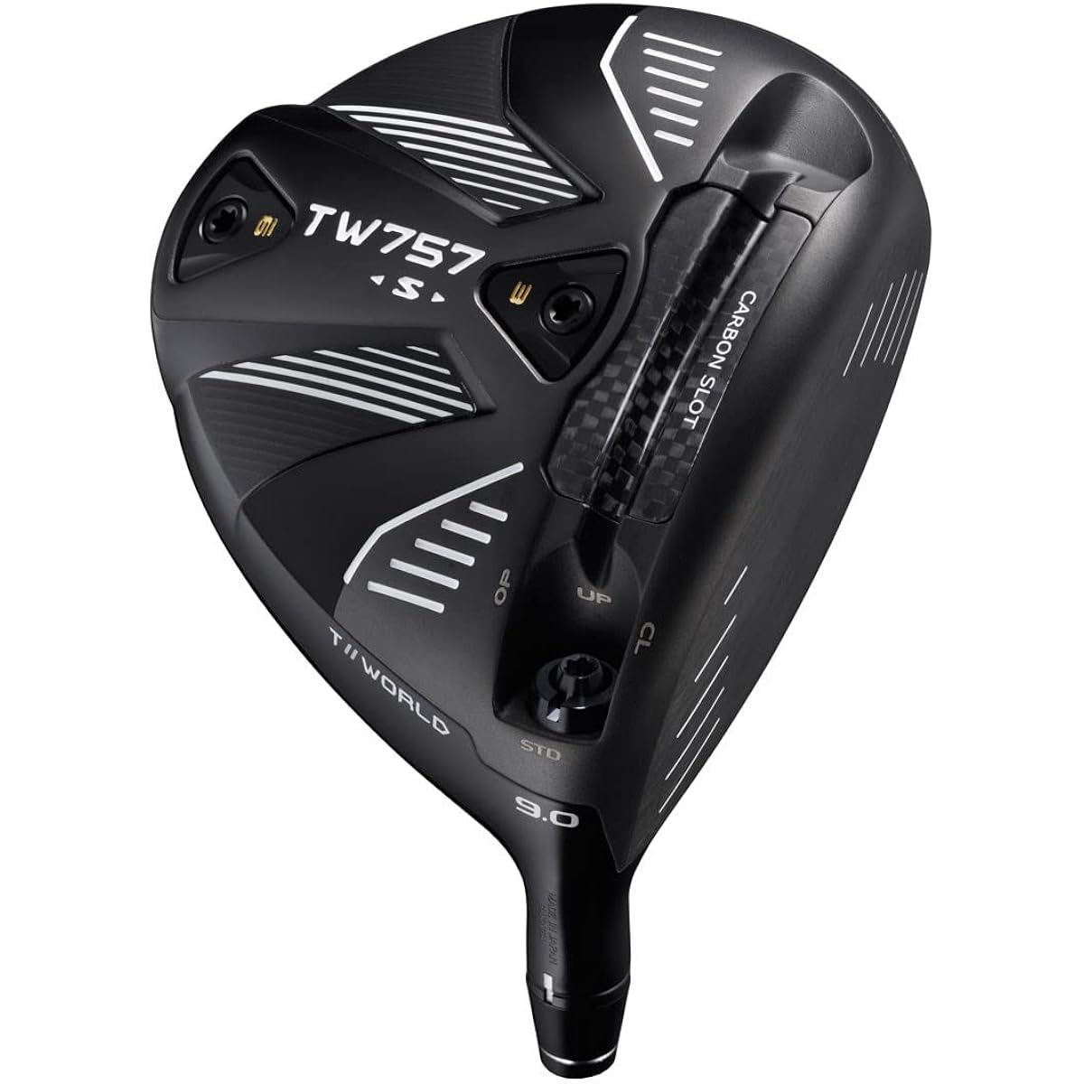 Honma Golf Driver T//WORLD TW757 TYPE-S VIZARD FOR TW757 Loft Angle: 10.5° Flex: S Black