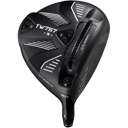Honma Golf Driver T//WORLD TW757 TYPE-S VIZARD FOR TW757 Loft Angle: 10.5° Flex: S Black