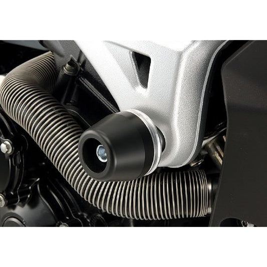AGRAS Racing Slider Frame Type with Logo Duracon: Black GSR600 GSR400 342-387-000BX