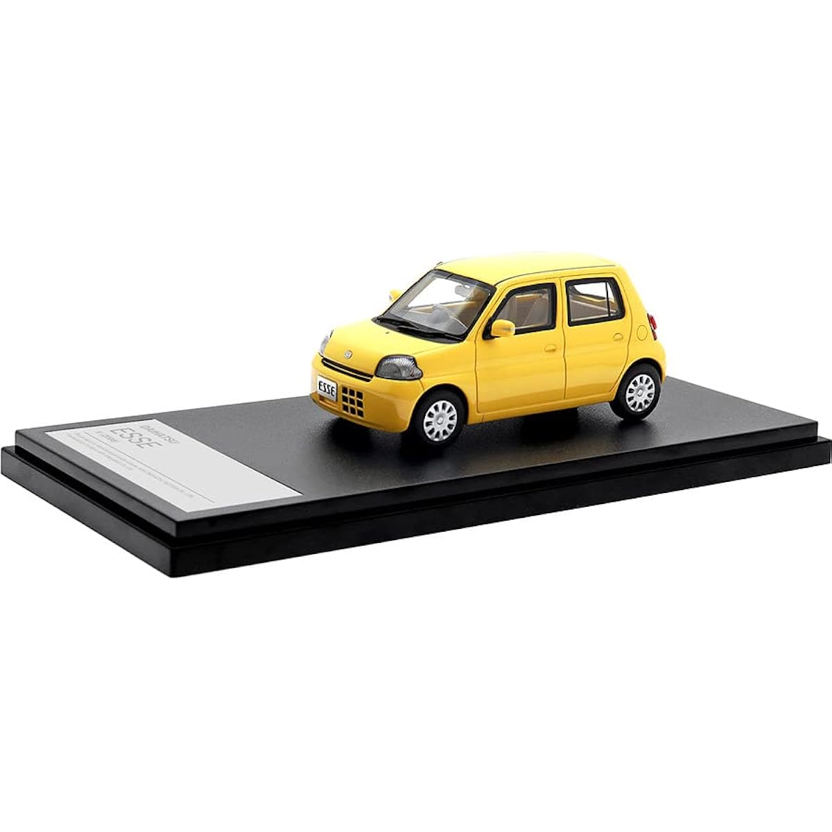 INTERALLIED Hi Story 1/43 Daihatsu ESSE X (2006) Sunshine Yellow Finished Product