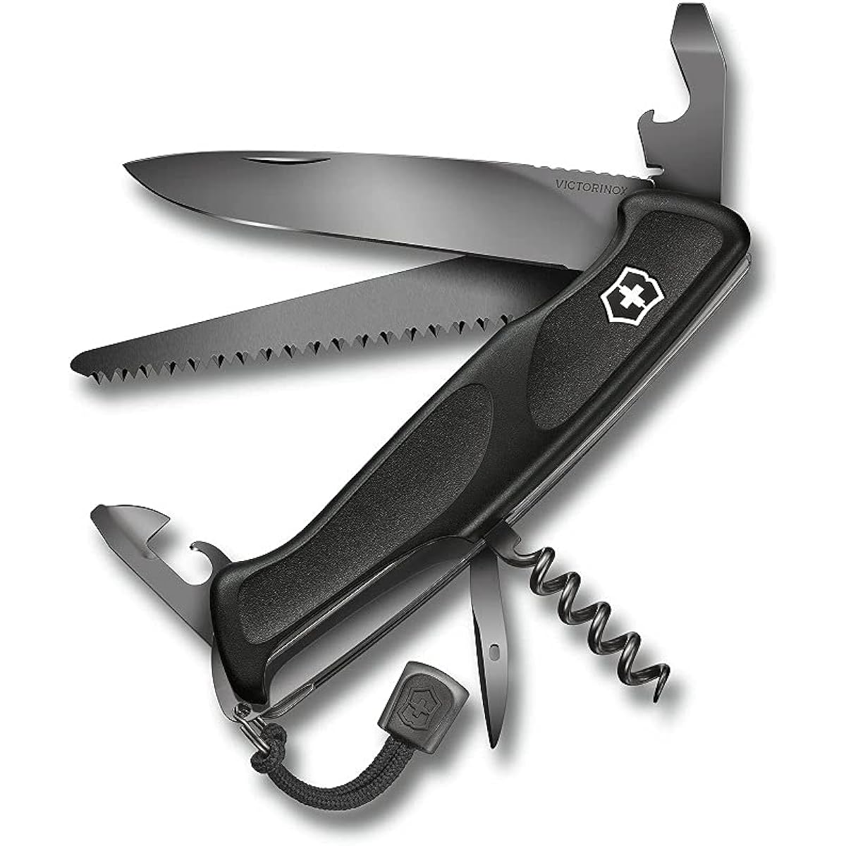 VICTORINOX Onyx Black Collection Swiss Army Knife Multifunctional Knife Disaster Prevention Goods Outdoor Present Gift Jutoku Knife Swiss Made Multi Tool Compact [Domestic Genuine Product]