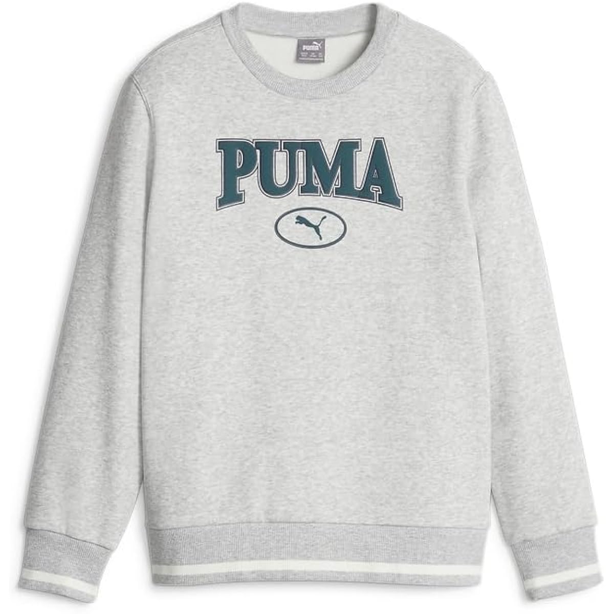 [PUMA] Fleece-lined sweatshirt SQUAD crew sweatshirt FL 678520 Boys