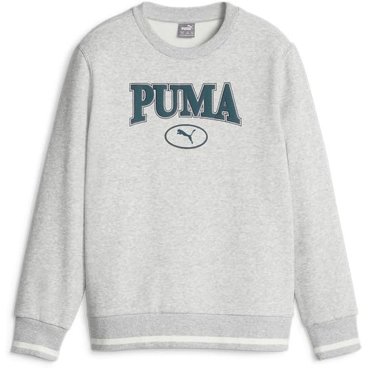 [PUMA] Fleece-lined sweatshirt SQUAD crew sweatshirt FL 678520 Boys