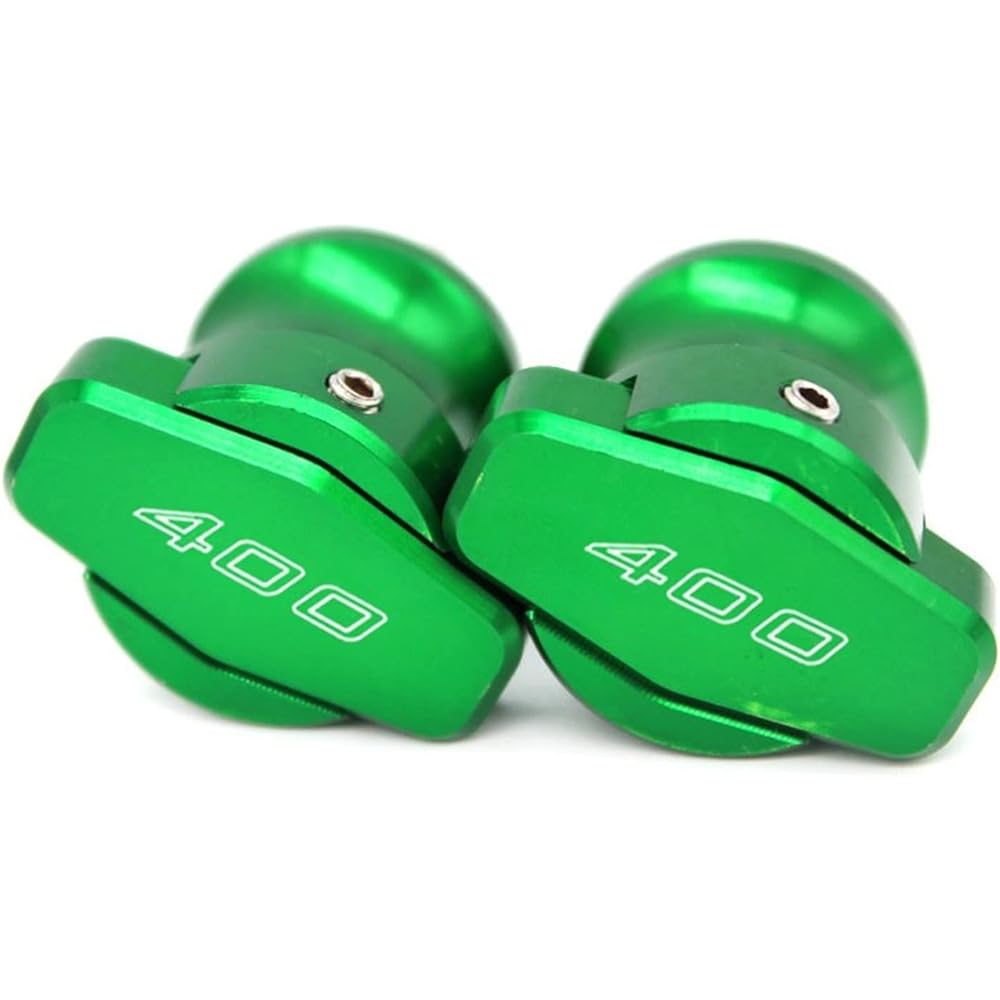 Swing Arm Spool Stand Screw Slider For Ka-wa-sa-ki NINJA400 NINJA 400 2018-2019 Motorcycle M8 Swing Arm Spool Slider Swing Arm Stand (Color: Green)