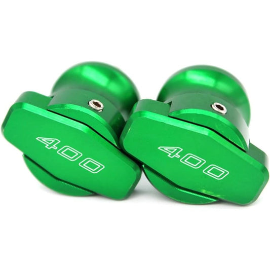 Swing Arm Spool Stand Screw Slider For Ka-wa-sa-ki NINJA400 NINJA 400 2018-2019 Motorcycle M8 Swing Arm Spool Slider Swing Arm Stand (Color: Green)